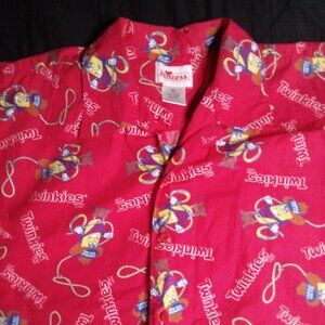 Vintage Y2K Hostess Twinkie The Kid Hawaiian Shirt